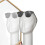 Wig Head Display Stand White Foam Mannequin with Long Neck 8