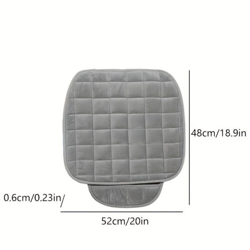 Car Seat Cushion Memory Silk Wadding 2 Pack Red 2