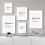 Boho Bathroom Wall Art Print Humorous Message 1 Piece 3