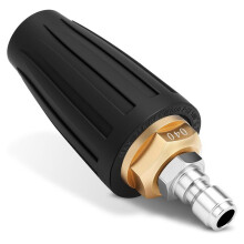 Turbo Nozzle Pressure Washer 4000 PSI Max Rotating Pressure Washer Nozzle Tips with 1/4 Quick Connect