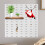 Wall Pegboard Panels Plastic White Modern 1 Pack 3