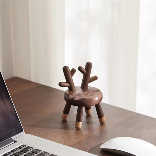 New Cute Universal Portable Solid Wood Cell Phone Racks Desk Stand Holder for Mobile Tablet E-Reader Home Accessories 2