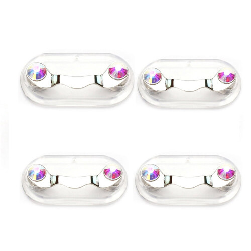 Magnetic Eyeglass Holder Set 4 Pieces 12 Colors 2
