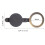 Door Peephole Privacy Cover Copper 2 pcs 2