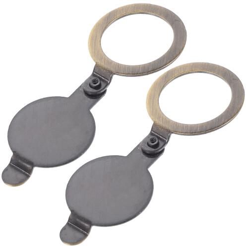 Door Peephole Privacy Cover Copper 2 pcs 2
