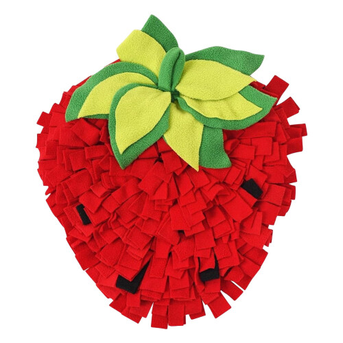 Dog Snuffle Mat Interactive Slow Feeder Fruit-Shaped 1 Pack 1