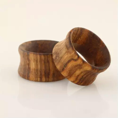 Houten oordopjes/fleshtunnel-expanders 14 mm 1