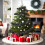 LED Rattan Christmas Wreath Warm White 6.56 ft 6