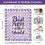 Purple Checkered Throw Blanket 60 x 50 inches 6