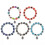 Pulseira turca Hamsa com olho grego, pulseira elástica com contas. 8