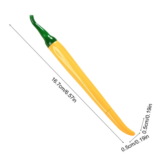 Chili-Gelstift, 0,5 mm, in Gemüseform 2