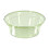 Clear Round Portable Washbasin Thickened Transparent 1pc 2