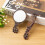 Antique Peacock Rose Hand Mirror Set Vintage Metal Foldable 5