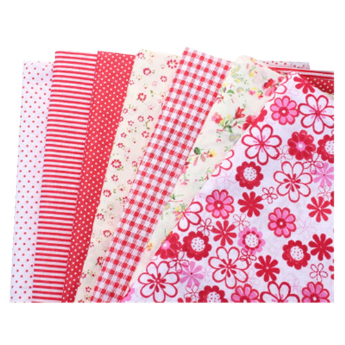 Cotton Fabric Squares Bundle 25x25cm 7 pcs 1
