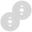 Thermostat Back Plate for Nest Wall Mount 2 pcs White 3