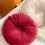 Velvet Round Throw Pillow 18 Inch 2