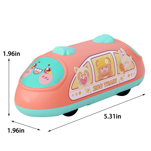 Children's Die-Cast Train Set Double-Pull High-Speed 2