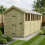 6 x 18 Apex Shed Tanalised (Single Door, With Windows) 1
