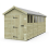 6 x 18 Apex Shed Tanalised (Single Door, With Windows) 2