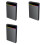 3Conjunto Gabinete para HDD/SSD Tipo C RGB de 2,5 Polegadas  para USB 3.2 Gen1 5 Gbps HD Caixa para Gabinete de Disco Rígido Externo Sem 1