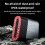 ROCKBROS Bicycle Tail Light with Lock  Password Pairing Bike Lock Light IPX6 Waterproof Warning Light Tail Accessories 6