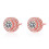 Γυναικεία σκουλαρίκια από ασήμι 925 με κυβικά ζιρκόνια 4