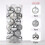 Christmas Tree Ball Ornament Silver 30mm 5
