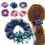 Flower Pearl Hair Bands Multicolor Elastic 11 pcs 6