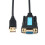 USB2.0 σε RS232 θηλυκό σειριακό καλώδιο DB9 προσαρμογέας σύνδεσης RS232 συσκευών για 5