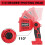 LED Flashlight for Milwaukee M18 18V Battery 1250LM 110 3
