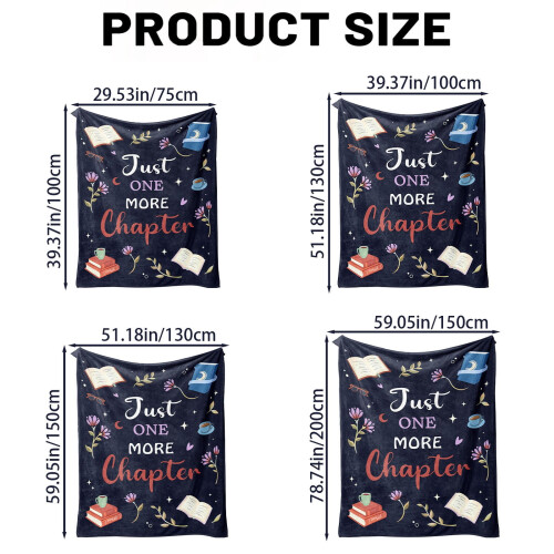 Book Lover Blanket for Women and Men 1