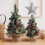 Christmas Tree Star Topper 3D Glitter Hollow 1 Pack 7