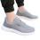 Men's Running Sneakers Leather Lace-Up Wide Width Extra 4