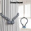 Magnetic Curtain Tiebacks Wood Bead Design 2 Pack Gray 5