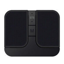 Miniaturowa Mysz Kwadratowa Bezprzewodowa Mysz Komputerowa 3 Tryby BT/2.4G/USB Miniaturowa Mysz Pojemnościowa do Komputera PC Laptop Notebook Desktop