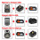 Battery Adapter Converter for Ridgid and Milwaukee 18V 2
