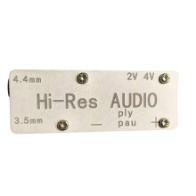 Dual CS43198 Decoding Earamp Full Balance True 4.4mm + 3.5mm PCM768KDSD256 Hard Solution Small Tail Typec