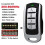 4 in 1 Garage Remote Multi Frequency 287-868MHz Clone 434.42mhz 868.35mhz 433.92 Gate Control Command Transmitter 3pcs 3