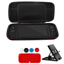 Para 2 Bolsa para Console de Jogos Acessórios para Controle de Gamepad Estojo Rígido para Armazenamento Mala de Viagem Estojo de