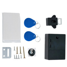 RFID Digital Lock for Furniture - Invisible, No Drill Installation, Key Card Access A