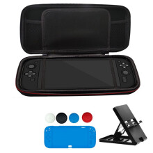 Para 2 Bolsa para Console de Jogos Acessórios para Controle de Gamepad Estojo Rígido para Armazenamento Mala de Viagem Estojo de