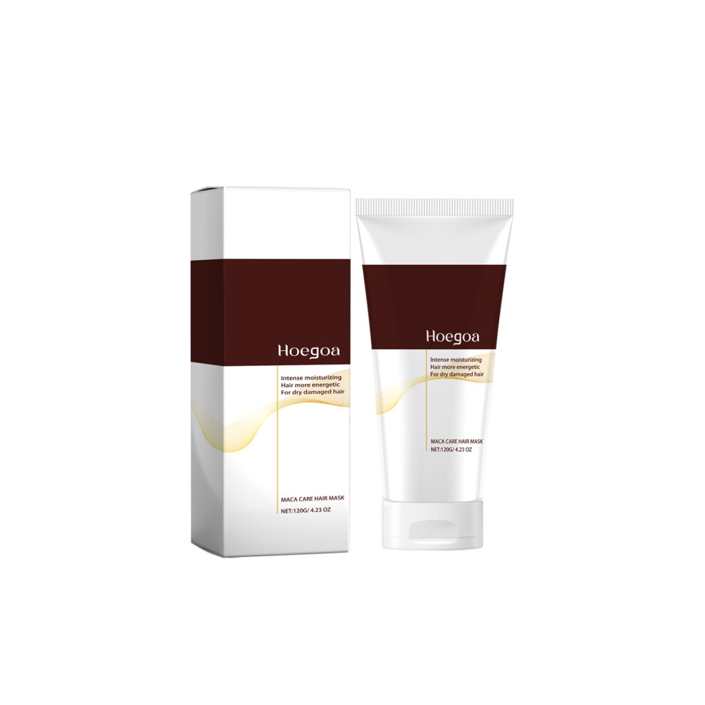 (120G) HOEGOA Moisturizing and Nourishing Hair Mask Deeply hydrating and smooth hair, elastic, shiny and nourishing hair mask