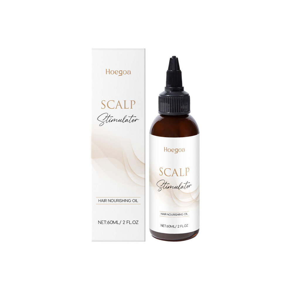 (60ML) HOEGOA Scalp Care Essential Oil Nourishes the scalp, is refreshing, non-greasy, mildly moisturizing and hair care essential oil