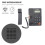 Fixed Landline Phone Black Extra-Large Buttons 1 Unit 4