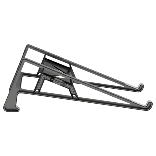 Suporte Vertical 2 em 1 para Laptop, em Liga de Alumínio, Dobrável e Ajustável, Compatível com Tablets de 11 A 17,4 Polegadas.