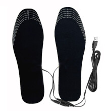 Electric Foot Warming Pad USB Heated Shoe Insoles Feet Warmer Sock Pad Mat Winter Outdoor Sports Heating Insoles 41-46