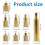 Heat Set Insert Tool M2/M3/M4/M5/M6/M7/M8 Heat Set Insert Tip Kit TS100 Mässing Lödkolv Tips Set 6