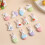 Easter Rabbit Fridge Magnet Resin 4 Pieces 4