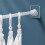 Nail-Free Pole Bracket Shower Holders Retainers Mounts Durable Racks Home Transparent 3