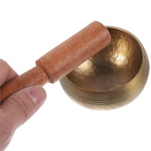 Tibetan Meditation Singing Bowl Handcrafted Nepalese Metal with Stick for Yoga and Mindfulness Practices